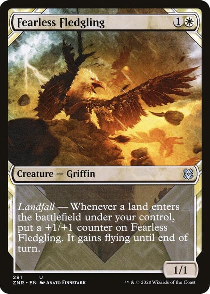 Fearless Fledgling (Showcase), Zendikar Rising 291