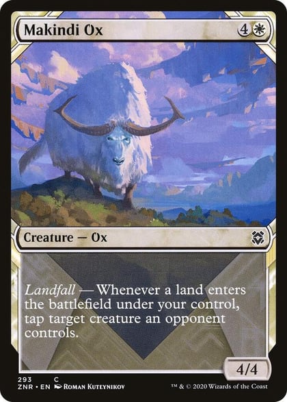 Makindi Ox (Showcase), Zendikar Rising 293
