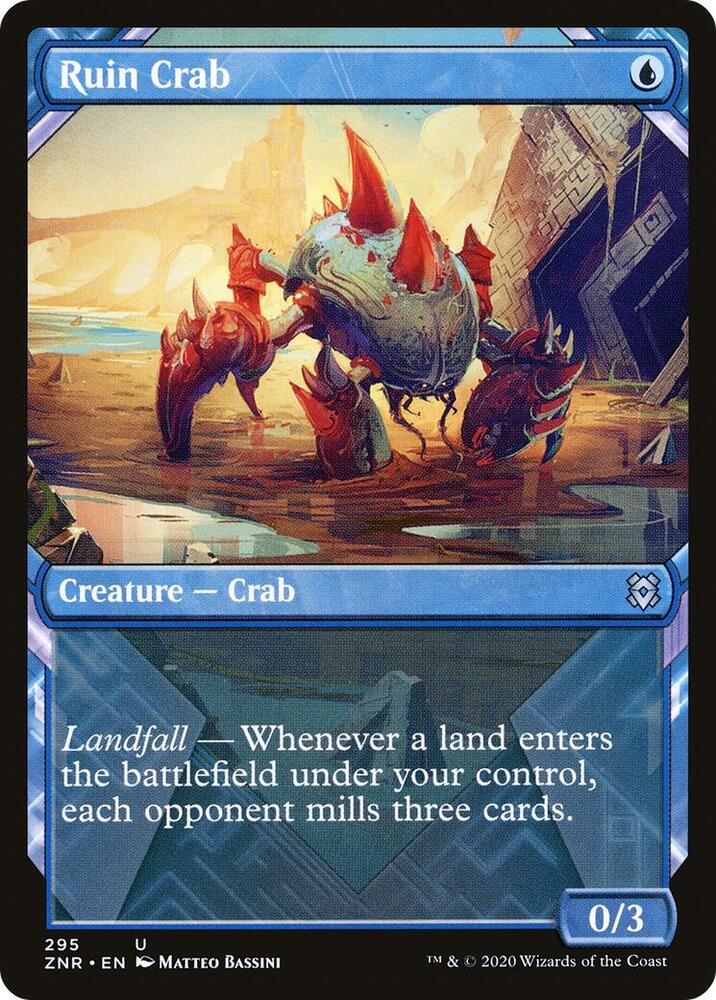 Ruin Crab (Showcase), Zendikar Rising 295