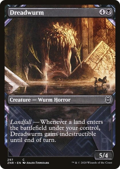 Dreadwurm (Showcase), Zendikar Rising 297