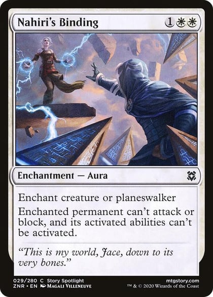 Nahiri's Binding, Zendikar Rising 29