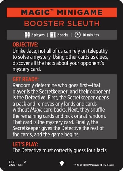 Magic Minigame: Booster Sleuth, Zendikar Rising 3