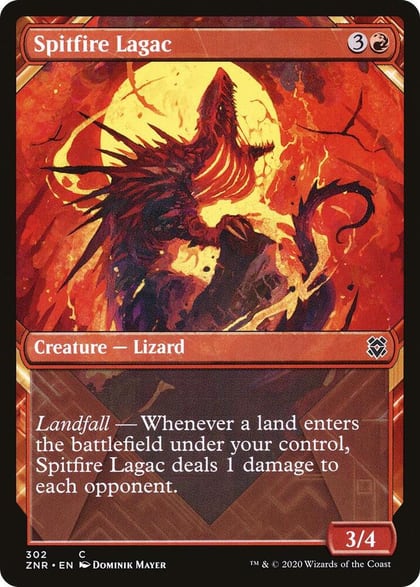 Spitfire Lagac (Showcase), Zendikar Rising 302