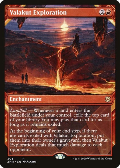 Valakut Exploration (Showcase), Zendikar Rising 303