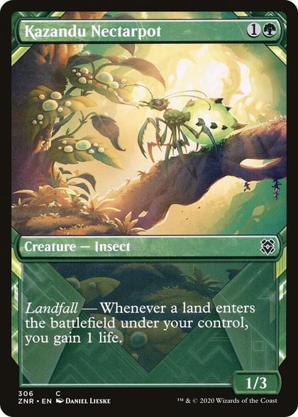 Kazandu Nectarpot (Showcase), Zendikar Rising 306