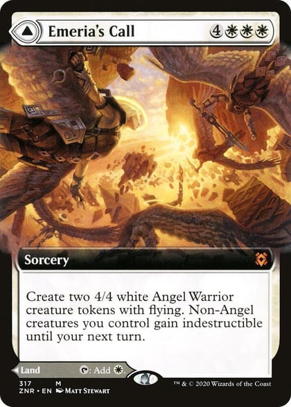 Emeria's Call (Extended Art), Zendikar Rising 317