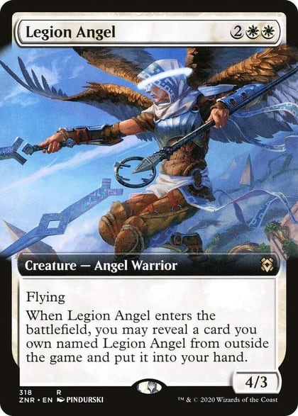 Legion Angel (Extended Art), Zendikar Rising 318