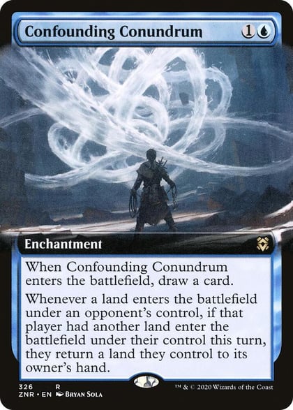 Confounding Conundrum (Extended Art), Zendikar Rising 326