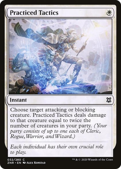 Practiced Tactics, Zendikar Rising 32