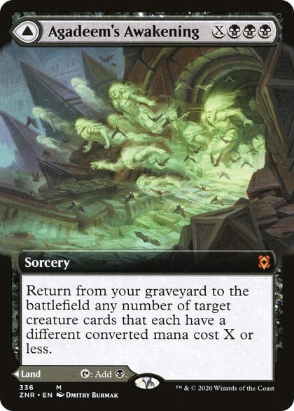 Agadeem's Awakening (Extended Art), Zendikar Rising 336