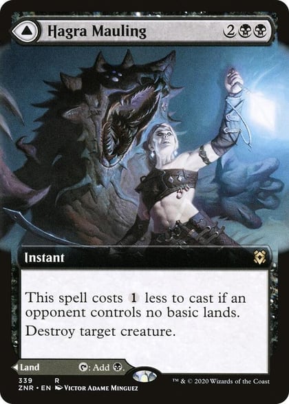 Hagra Mauling (Extended Art), Zendikar Rising 339