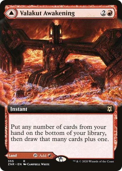 Valakut Awakening (Extended Art), Zendikar Rising 355