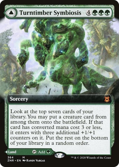 Turntimber Symbiosis (Extended Art), Zendikar Rising 364