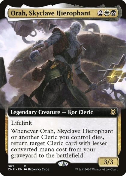 Orah, Skyclave Hierophant (Extended Art), Zendikar Rising 369