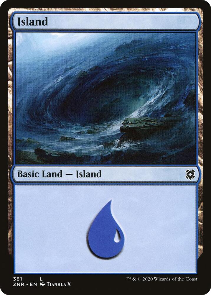 Island, Zendikar Rising 381
