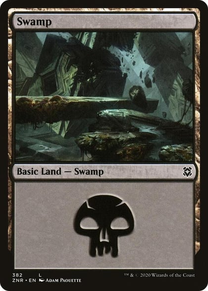 Swamp, Zendikar Rising 382
