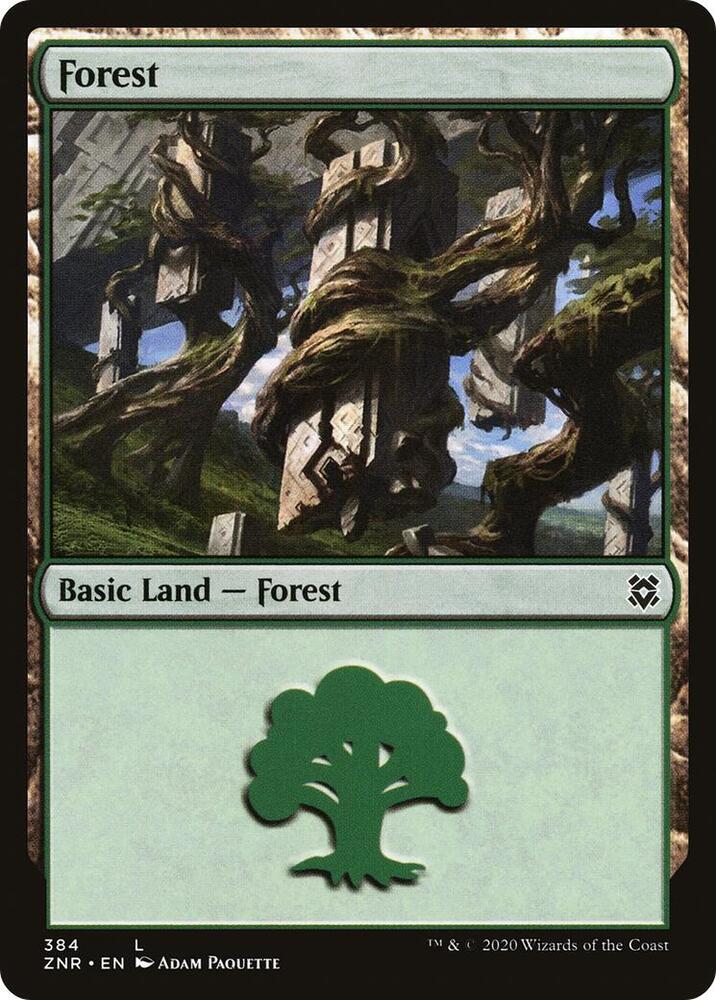 Forest, Zendikar Rising 384