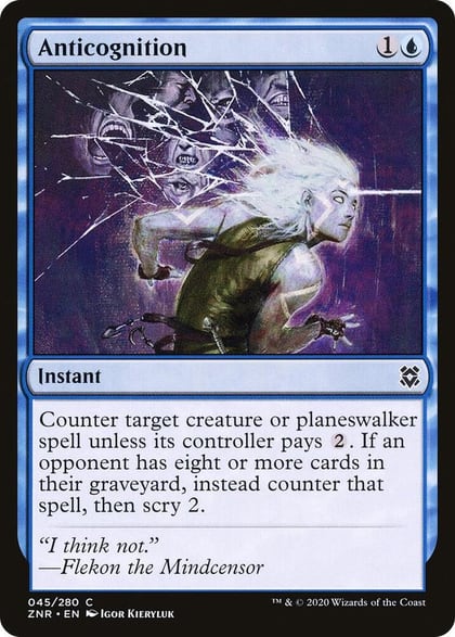 Anticognition, Zendikar Rising 45