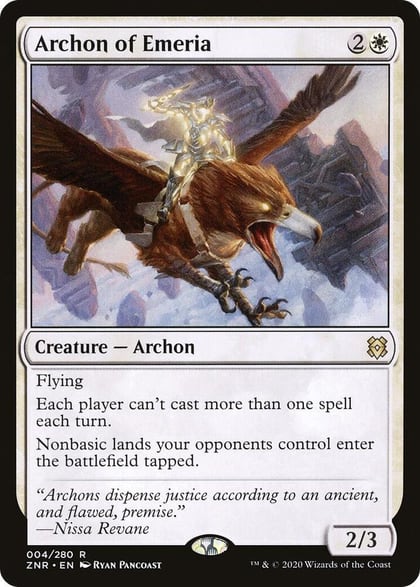 Archon of Emeria, Zendikar Rising 4