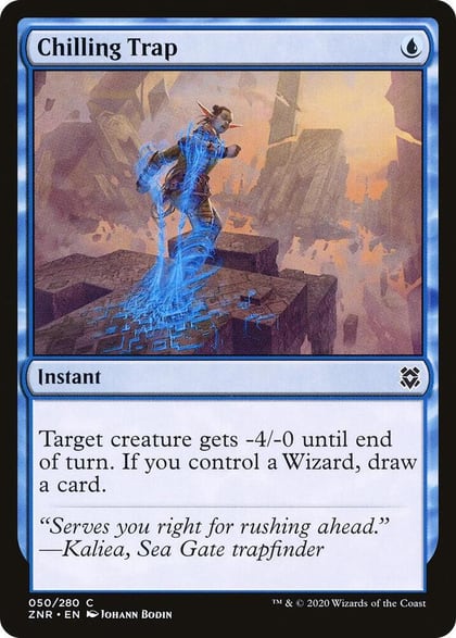 Chilling Trap, Zendikar Rising 50