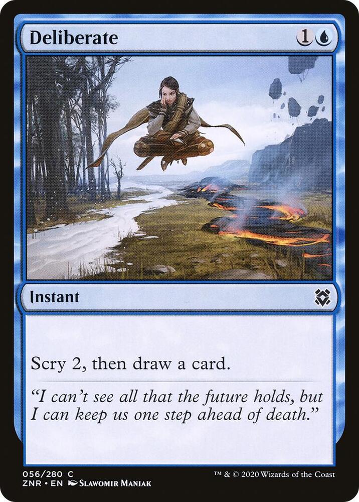 Deliberate, Zendikar Rising 56