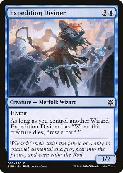 Expedition Diviner, Zendikar Rising 57