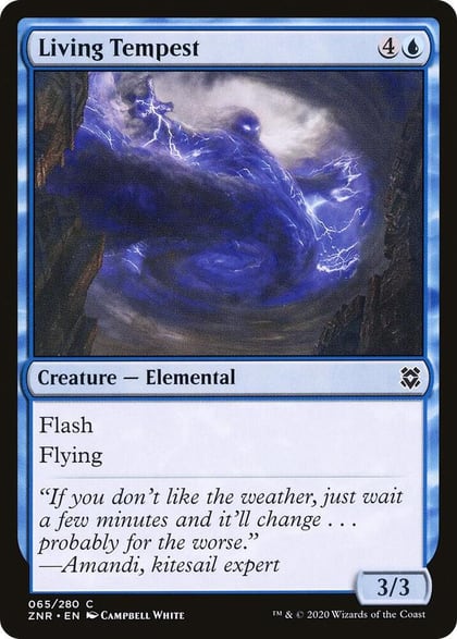 Living Tempest, Zendikar Rising 65