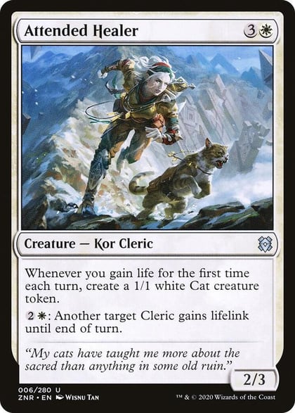 Attended Healer, Zendikar Rising 6