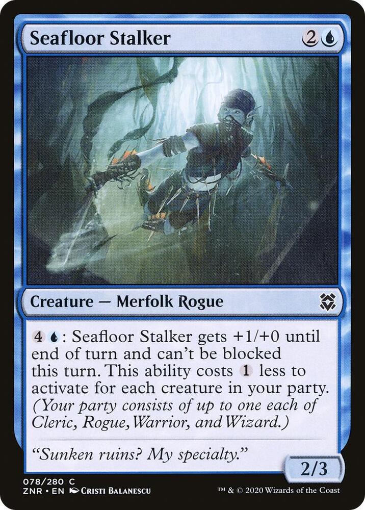 Seafloor Stalker, Zendikar Rising 78