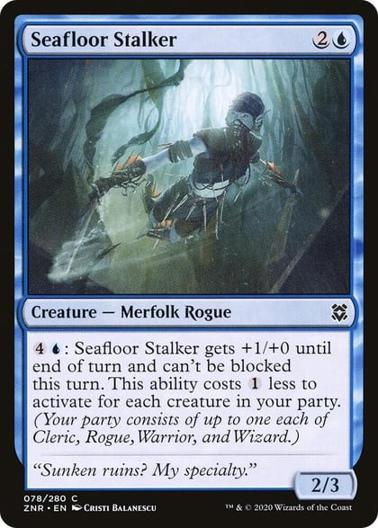 Seafloor Stalker, Zendikar Rising 78