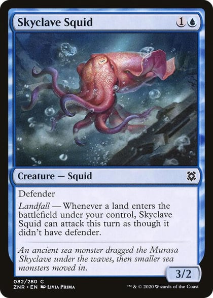 Skyclave Squid, Zendikar Rising 82