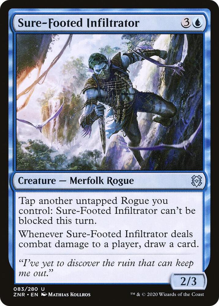 Sure-Footed Infiltrator, Zendikar Rising 83