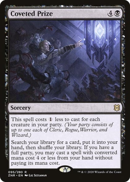 Coveted Prize, Zendikar Rising 95