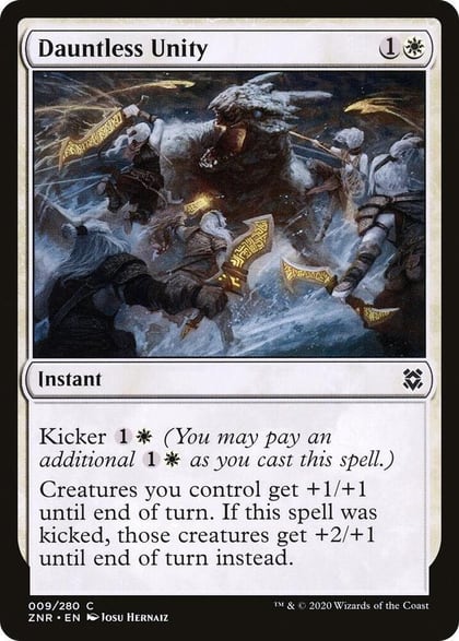 Dauntless Unity, Zendikar Rising 9