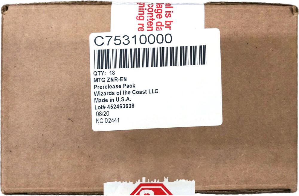 Zendikar Rising - Prerelease Pack Case, Zendikar Rising P266779