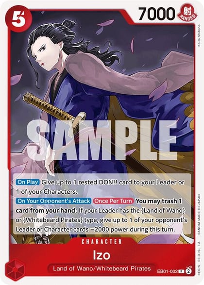 Izo, Extra Booster: Memorial Collection EB01-002