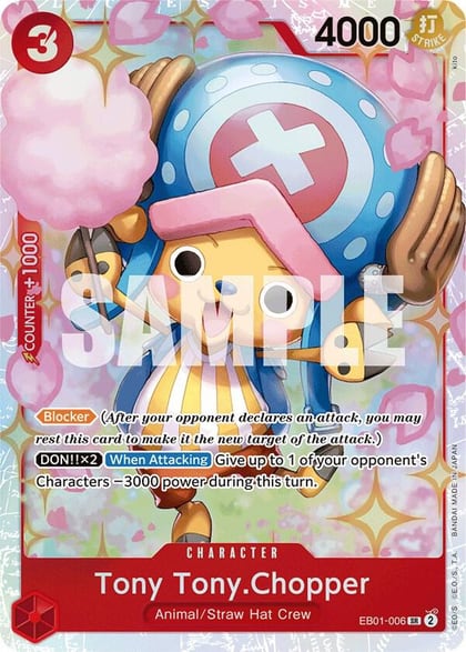 Tony Tony.Chopper, Extra Booster: Memorial Collection EB01-006