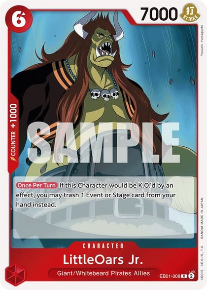 LittleOars Jr., Extra Booster: Memorial Collection EB01-008