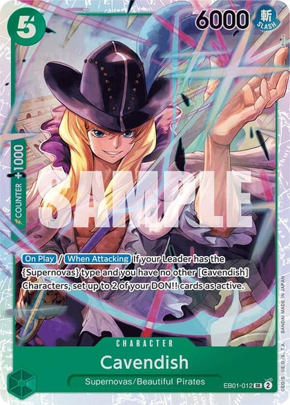 Cavendish, Extra Booster: Memorial Collection EB01-012