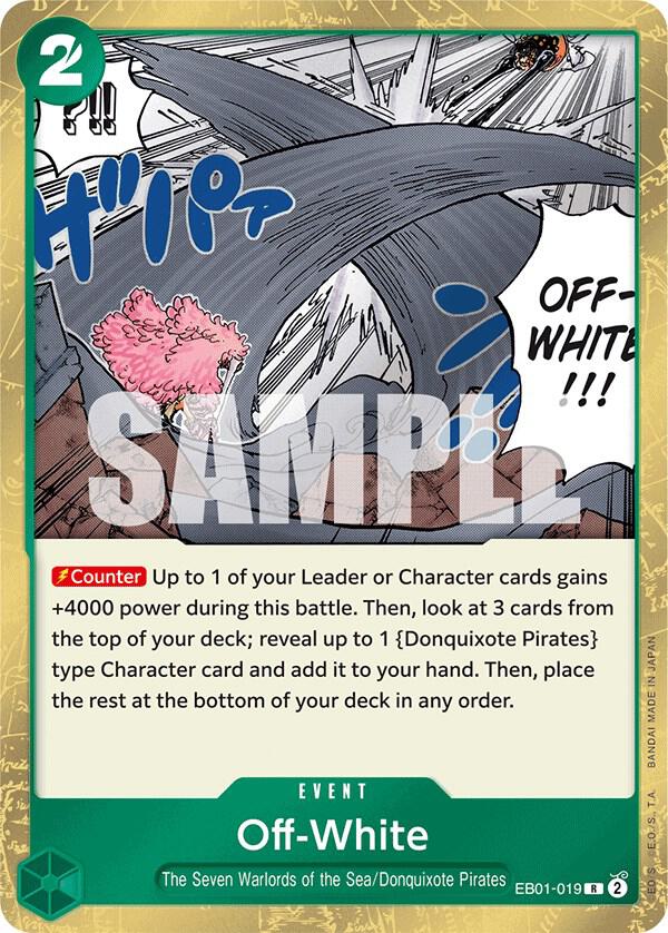 Off-White, Extra Booster: Memorial Collection EB01-019