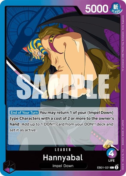 Hannyabal, Extra Booster: Memorial Collection EB01-021