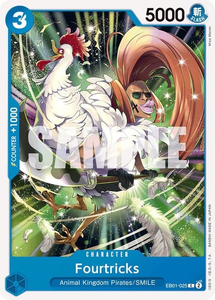 Fourtricks, Extra Booster: Memorial Collection EB01-025