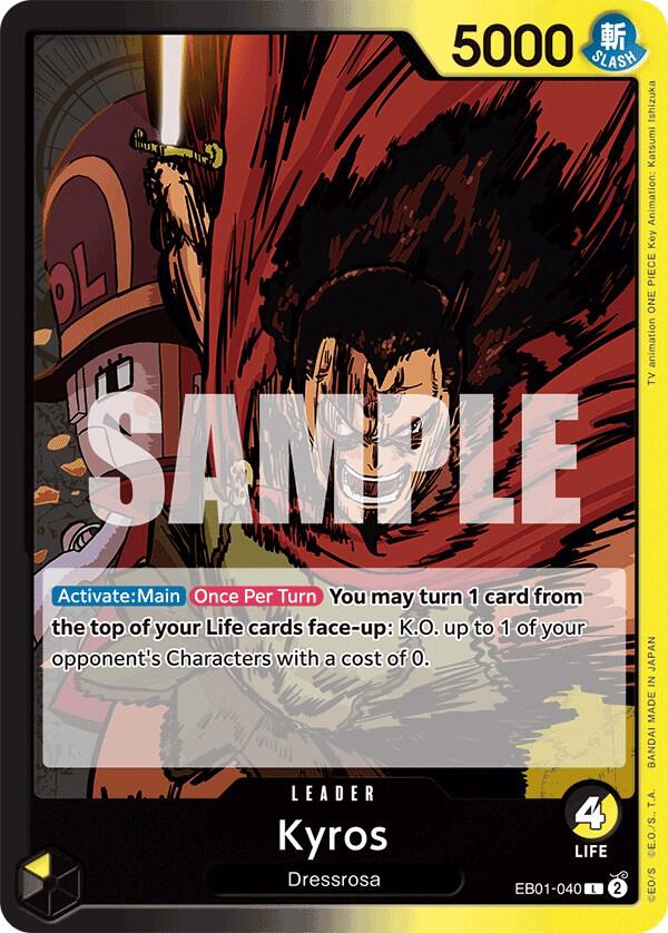 Kyros, Extra Booster: Memorial Collection EB01-040