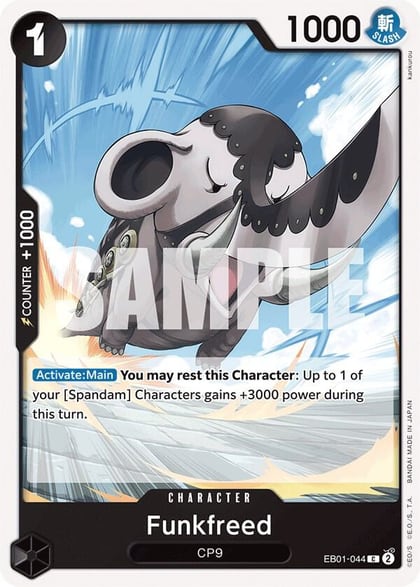Funkfreed, Extra Booster: Memorial Collection EB01-044