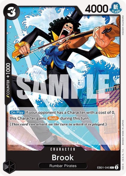 Brook (045), Extra Booster: Memorial Collection EB01-045