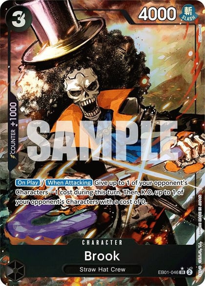 Brook (046) (Alternate Art), Extra Booster: Memorial Collection EB01-046