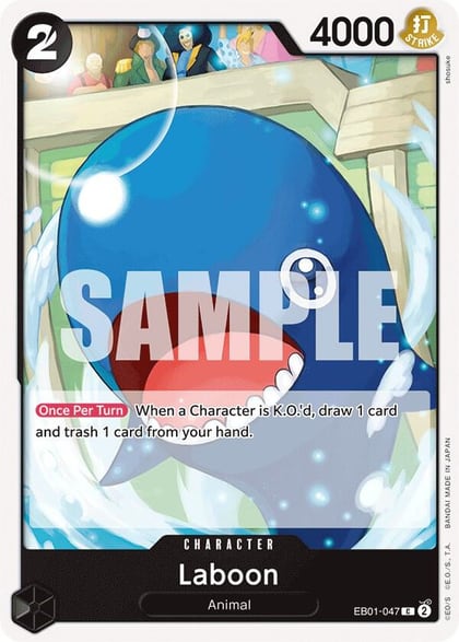 Laboon (047), Extra Booster: Memorial Collection EB01-047