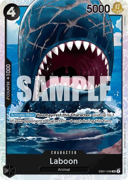 Laboon (048), Extra Booster: Memorial Collection EB01-048