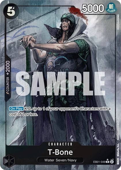 T-Bone (Alternate Art), Extra Booster: Memorial Collection EB01-049