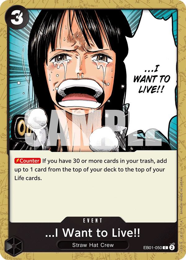 ...I Want to Live!!, Extra Booster: Memorial Collection EB01-050